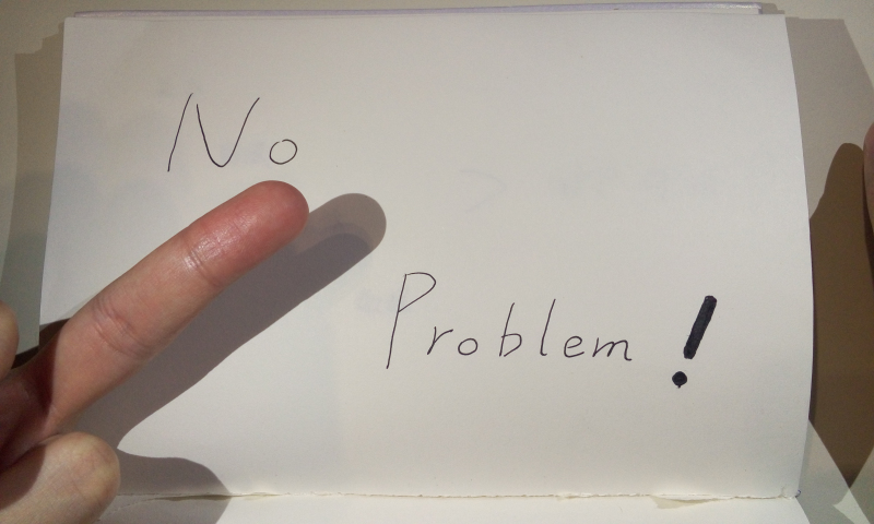 4.NO PROBLEM